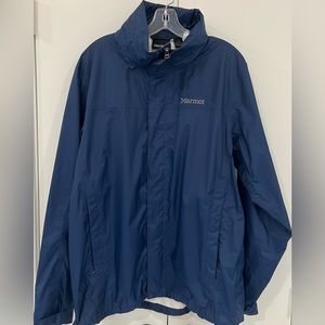 Marmot Men’s PreCip Eco Jacket in Arctic Navy